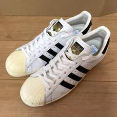 adidas SUPERSTAR 天然皮革使用 金ベロ 人気モデル 27cm スーパースター80sと82が本革製じゃなくなってきたので買うなら