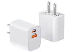 pd 充電器 急速充電器 20W 2ポート 急速充電 【PSE認証2個セット】