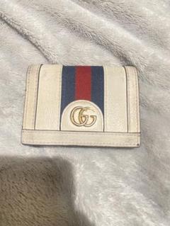 GUCCI 折り 財布 GGマーモント シェリーライン オフィディア グッチ