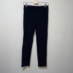 無印良品　ブラック　ストレッチ　スキニー　ウエストゴム　パンツ　L