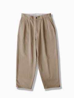 美品Graphpaper HARD TWILL TWO TUCK PANTS Graphpaper - グラフペーパー / HARD TWILL TWO TUCK PANTS