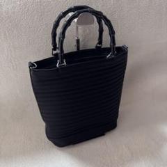 GUCCI グッチ ハンドバッグ 2way ブラック バンブー A4可能