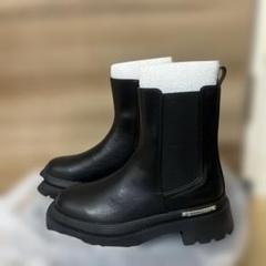 MURUA サイドゴアブーツ ジッパー付き bo-698-1.jpg