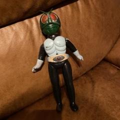 旧バンダイ 仮面ライダー ソフビ 一本線 - メルカリ
