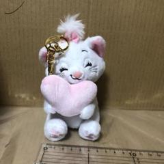 マリーちゃん キーチェーン ぬいぐるみキーホルダー ハート 猫の