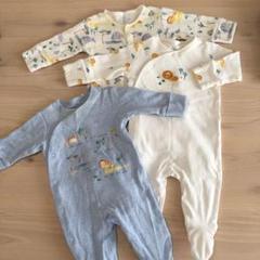 next baby 足つきロンパース 3着セット up to 3mths