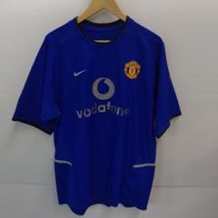 nike マンチェスターユナイテッドユニホーム　サイン入り　2003年シーズン？ NIKE マンチェスターユナイテッド 02/04 ユニフォーム ホーム