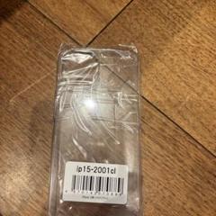 iPhone15の透明なハードケース