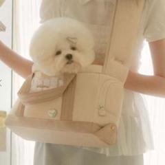 韓国犬服ブランド　seoru SWEET HEART BAG (BEIGE) seoru – URBAN DOG TOKYO