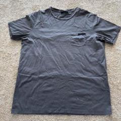 PRADA グレー Tシャツ ポケット付き
