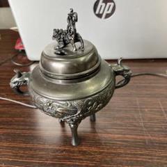 龍のモチーフの高岡銅き香炉
