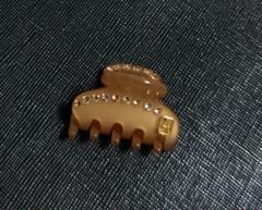 アレクサンドルドゥパリ ベージュヘアクリップ 3cm