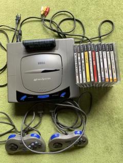 セガサターン 本体とゲームソフト12本セット（拡張ラムカートリッジ4MB付き）
