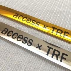 銀テープ10本 access×TRF 銀テープ 金テープ 2本セット Joint Live - メルカリ