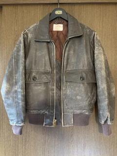 us navy G-1 flight jacket タロンジッパー サイズ36 60's】U.S.NAVY G-1 Leather Flight Jacket Size.36