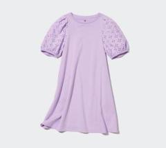 UNIQLO 10 ワンピースエアリズムコットンレースワンピース（半袖）
