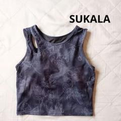 【SKALA】【LAVA】ベーシックタンクトップとレギンスのセット　サイズＬ SKALA】【LAVA】ベーシックタンクトップとレギンスのセット