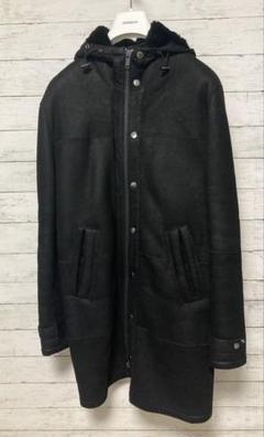 大人気カラーブラック！美品！リアルムートンダブルコートオールドヴィンテージ 中古・古着通販】GEORGIA (ジョージア) リアルムートンコート