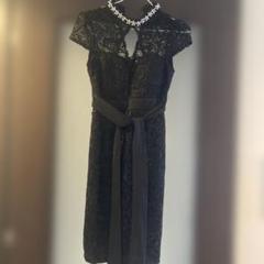 美品✨Tika 黒レースドレス Sサイズ