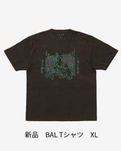 新品●BAL Tシャツ　J&T/ BLACK　XL　バル