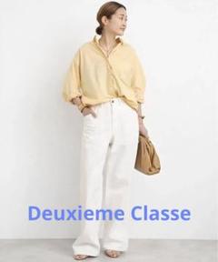 25SS Deuxieme Classe Lee painter デニム 白 完売今期Deuxieme Classe Lee painterホワイトデニム38 - メルカリ