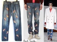 【定価15万】ポールスミス ペイズリー セットアップ デニム paulsmith 定価15万】ポールスミス ペイズリー セットアップ デニム paulsmith