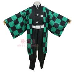 子供鬼滅之刃コスプレこどもの日ハロウィン我妻炭治郎コスプレy