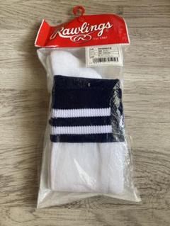 Rawlings アシックス　レディースソックス　23〜25cm ネイビー
