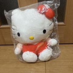 ハローキティ　ぬいぐるみ30cm ふかふかタフタ