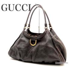 GUCCI グッチ アビー 金具 GG シマ レザー トート 肩掛けOK