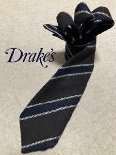 DRAKESドレイクス ウール×アンゴラ 美品 箱付き 13018_001b.jpg