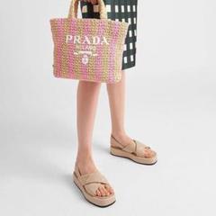 PRADA プラダ スエード プラットフォーム サンダル 1XP48B PRADA(プラダ) サンダル(メンズ) - 海外通販のBUYMA