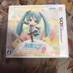 初音ミク　プロジェクトミライ2 3DS ソフト