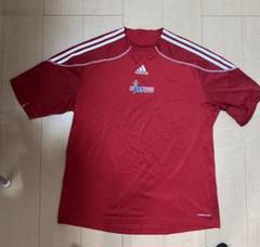 【即購入/値下げ交渉可】adidas レッド ショートスリーブ【AZB001】