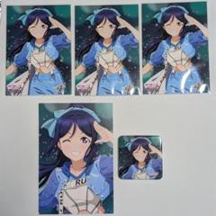 ラブライブサンシャイン 3rd ソロコンサート 缶バッジ＆ブロマイド　松浦果南