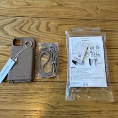 アンサンブル PORTE iPhone14pro用ケース ベルト付き