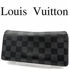 Louis Vuitton ルイヴィトン 長財布 ブラック系 ダミエグラフィット