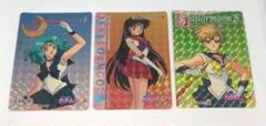 ☆ 昭和レトロ ☆ 美少女戦士 セーラームーン ☆ キラカード 3枚セット