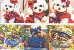 犬パネル生地　パネル生地　ハンドメイド　手芸