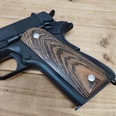 SIG Sauer製実物1911GSRチェッカーロゴ入り木製グリップ新品