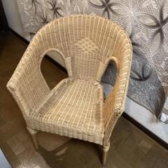 IKEA AGEN ラタンチェア　藤　イケア　アーゲン