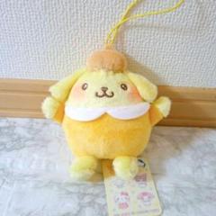 【新品】サンリオキャラクターズ ぎゅーしてちょいデカマスコット ポムポムプリン