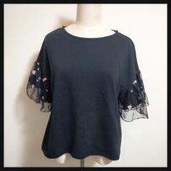 セール★数回着用 earth music&ecology 刺繍プルオーバー