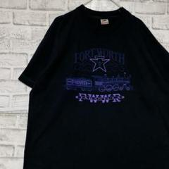 USA製90sヴィンテージTシャツ！シングルステッチ　ブラック半袖古着XL717