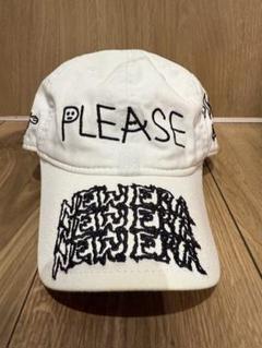 刺繍入りホワイトキャップ NEW ERA