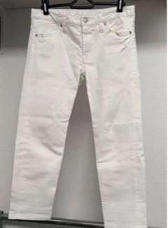216 theshopTK ホワイトデニムパンツ Mコットン