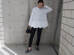 eLLa スカラップレギンスパンツ 2025年最新】ella スカラップの人気アイテム - メルカリ