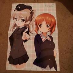 ➖ガールズ&パンツァー➖　島田愛里寿　&　西住みほ　バレンタイン　ポストカード ➖ガールズ&パンツァー➖ 島田愛里寿 & 西住みほ バレンタイン