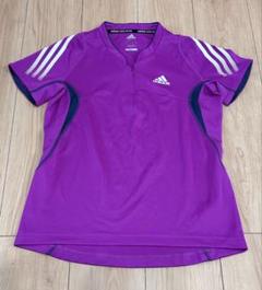adidas CLIMA 18 卓球用ウェア 紫 半袖