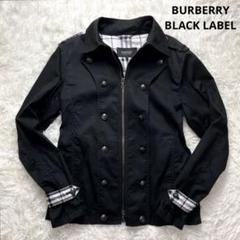 希少✨BURBERRY ナポレオンショートトレンチ 銀ボタン ホースロゴ L 希少✨BURBERRY ナポレオンショートトレンチ 銀ボタン